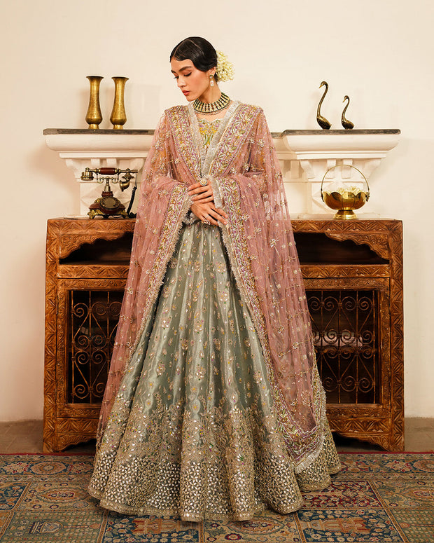 Premium Bridal Wedding Dress in Royal Choli and Lehenga Style