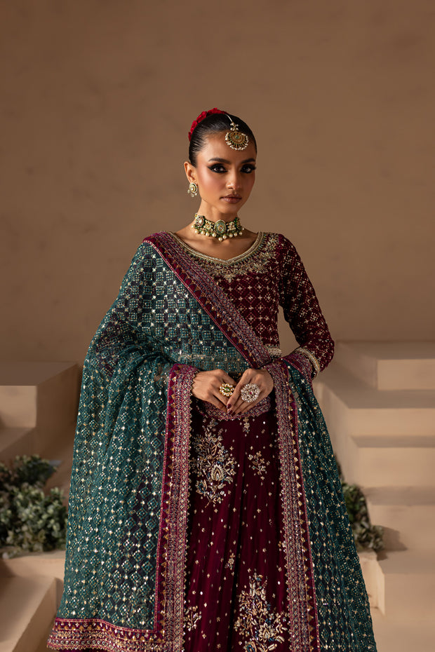 Premium Embellished Choli Lehenga Style Pakistani Bridal Dress