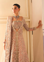 Premium Gown Lehenga and Dupatta Style Pakistani Bridal Dress