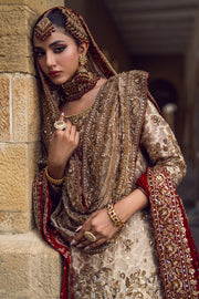 Premium Pakistani Bridal Dress in Kameez and Lehenga Style