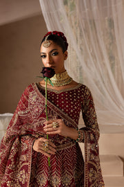 Premium Pakistani Bridal Dress in Wedding Choli Lehenga Style