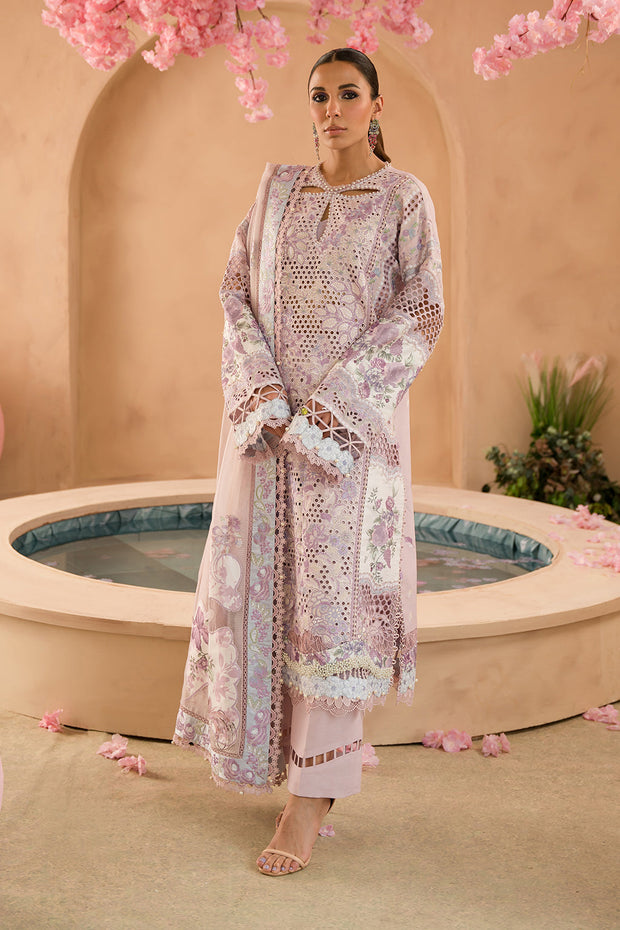 Premium Pakistani Salwar Kameez in Mauve Shade Dupatta Salwar Suit