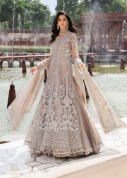 Premium Pakistani Wedding Dress in Bridal Pink Pishwas Style