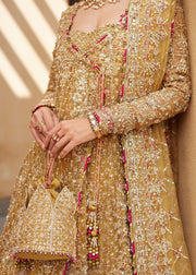 Premium Pakistani Wedding Dress in Bridal lehenga Gown Style