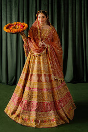 Premium Pakistani Wedding Dress in Lehenga Choli Dupatta Style