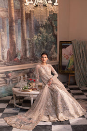 Premium Pakistani Wedding Dress in Open Shirt and Lehenga Style