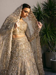 Regal Lehenga Choli Pakistani Wedding Bridal Dress in Oakland