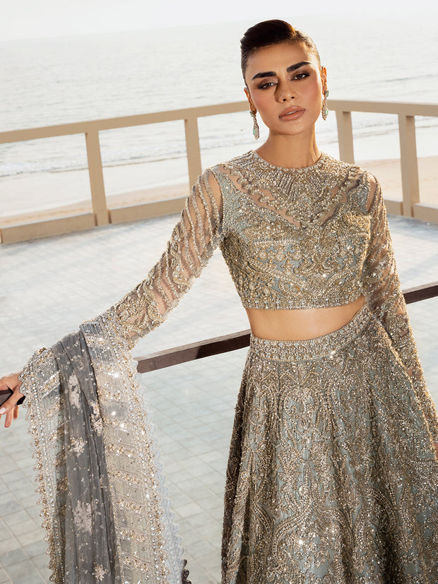 Royal Choli Lehenga Pakistani Bridal Dress in Oakland