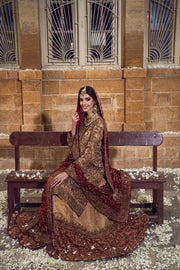 Royal Farshi Bridal Lehenga Kameez Pakistani Wedding Dress