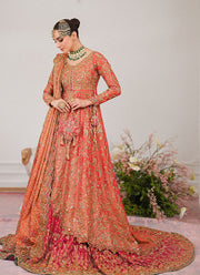 Royal Farshi Lehenga Kameez Dupatta Pakistani Bridal Dress