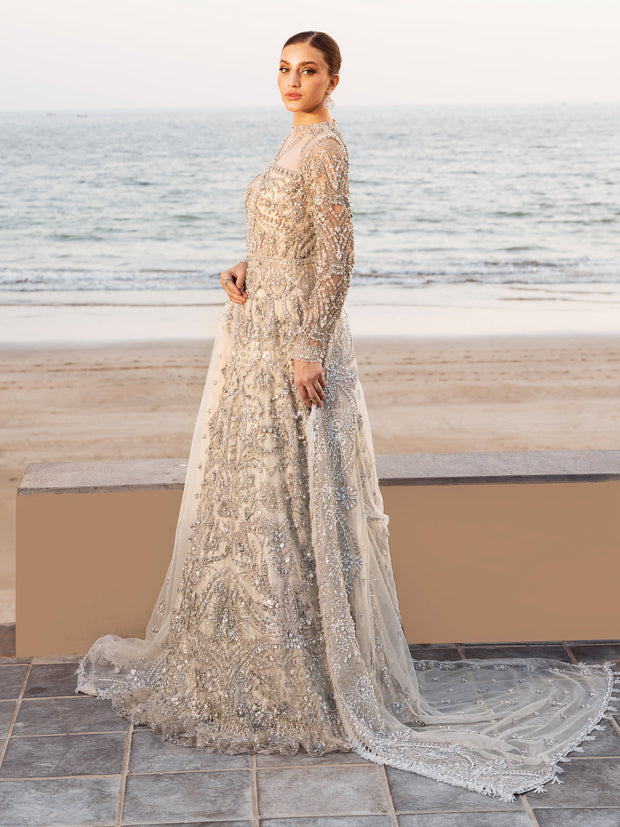 Royal Gown Style Pakistani Bridal Dress in California