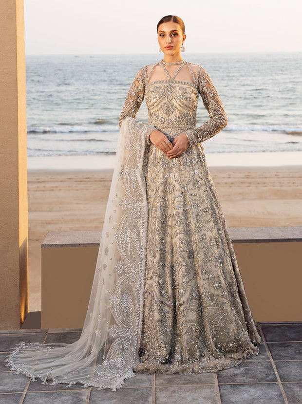 Royal Gown Style Pakistani Bridal Dress in California