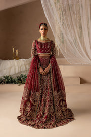 Royal Pakistani Bridal Dress in Wedding Choli Lehenga Style