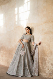 Royal Pakistani Bridal Dress in Wedding Lehenga Choli Style