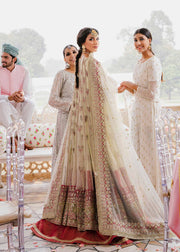 Royal Pakistani Party Dress in Pishwas Frock Style