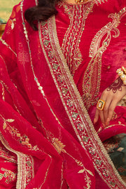 Royal Pakistani Wedding Dress in Pink Shirt and Sharara Style