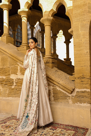 Royal Pakistani Wedding Dress in Royal Pishwas Frock Style