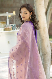 Royal Purple Embroidered Pakistani Salwar Kameez Dupatta Suit