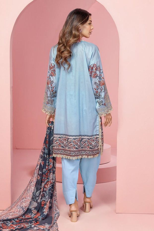  Salwar Kameez Style Mist Blue Pakistani Party Dress