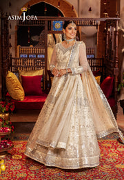 Shop Classic White Shade Luxury Embroidered Pakistani Party Wear Frock