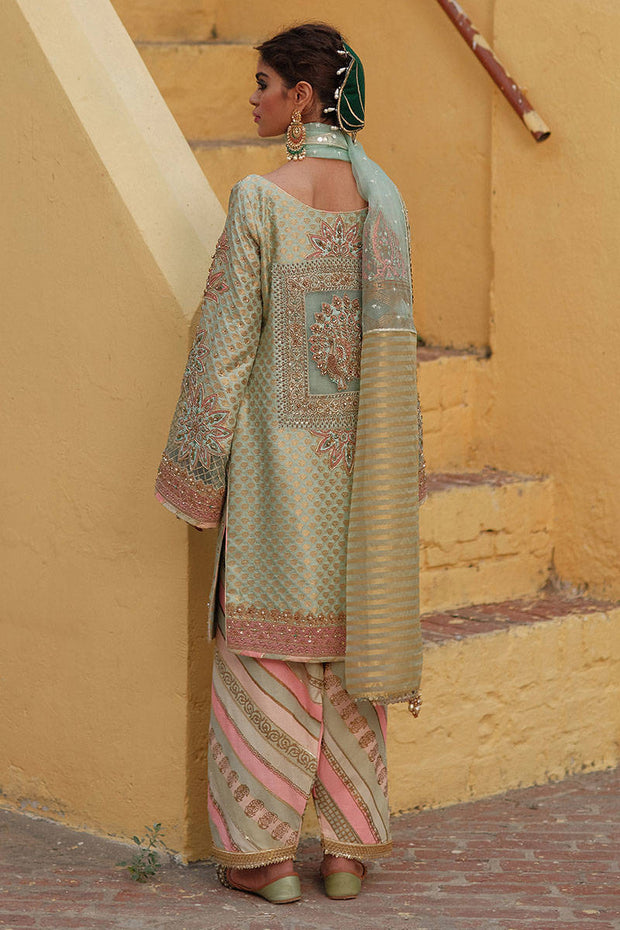 Sky Blue Salwar Kameez for Pakistani Wedding Dresses 2023