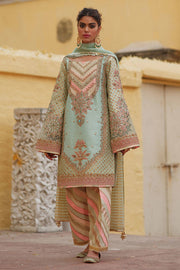 Sky Blue Salwar Kameez for Pakistani Wedding Dresses