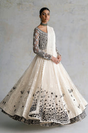 Traditional Net Pishwas Frock Pakistani Wedding Dress Online