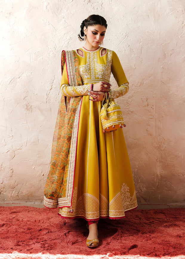 Traditional Pishwas Dupatta Pakistani Wedding Dress