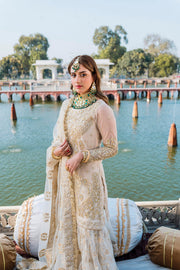 Wedding Dress in Royal Gharara Kameez Style