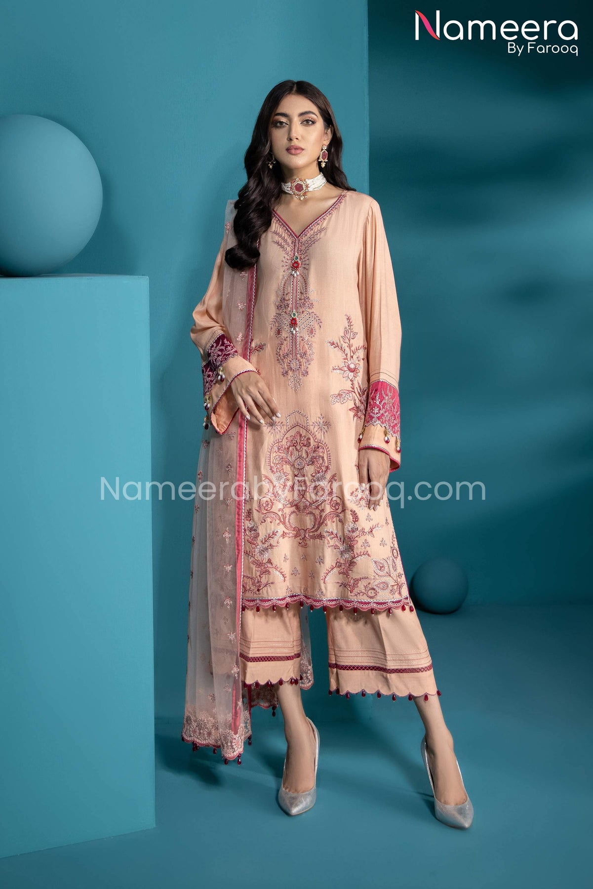 Agha Noor Formal Wear Pakistani Designer Latest Online 2021 – Nameera ...