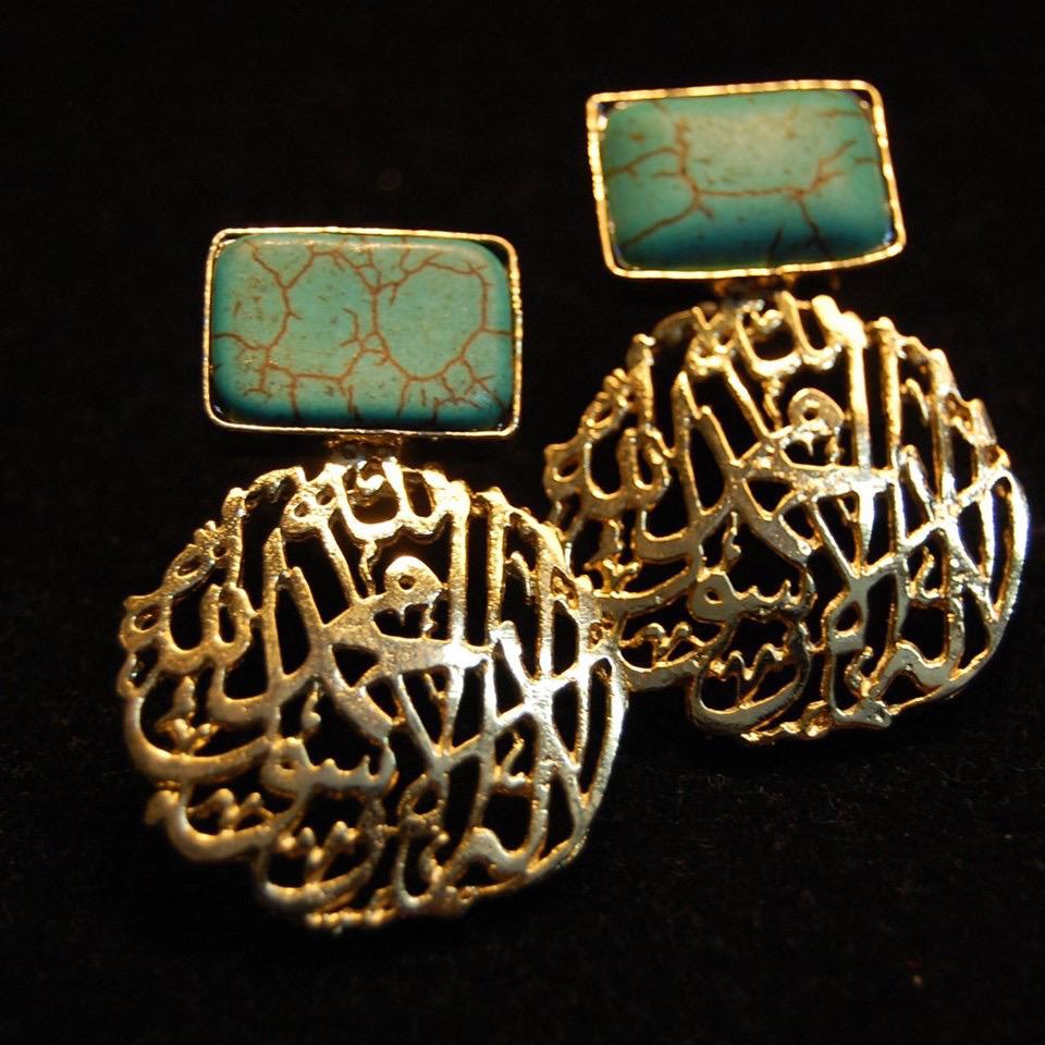 Muslim Pendant And Earring Set: Gold Coin Money Sign Pendant And Earring  From Nanvsfeng2007, $8.04 | DHgate.Com