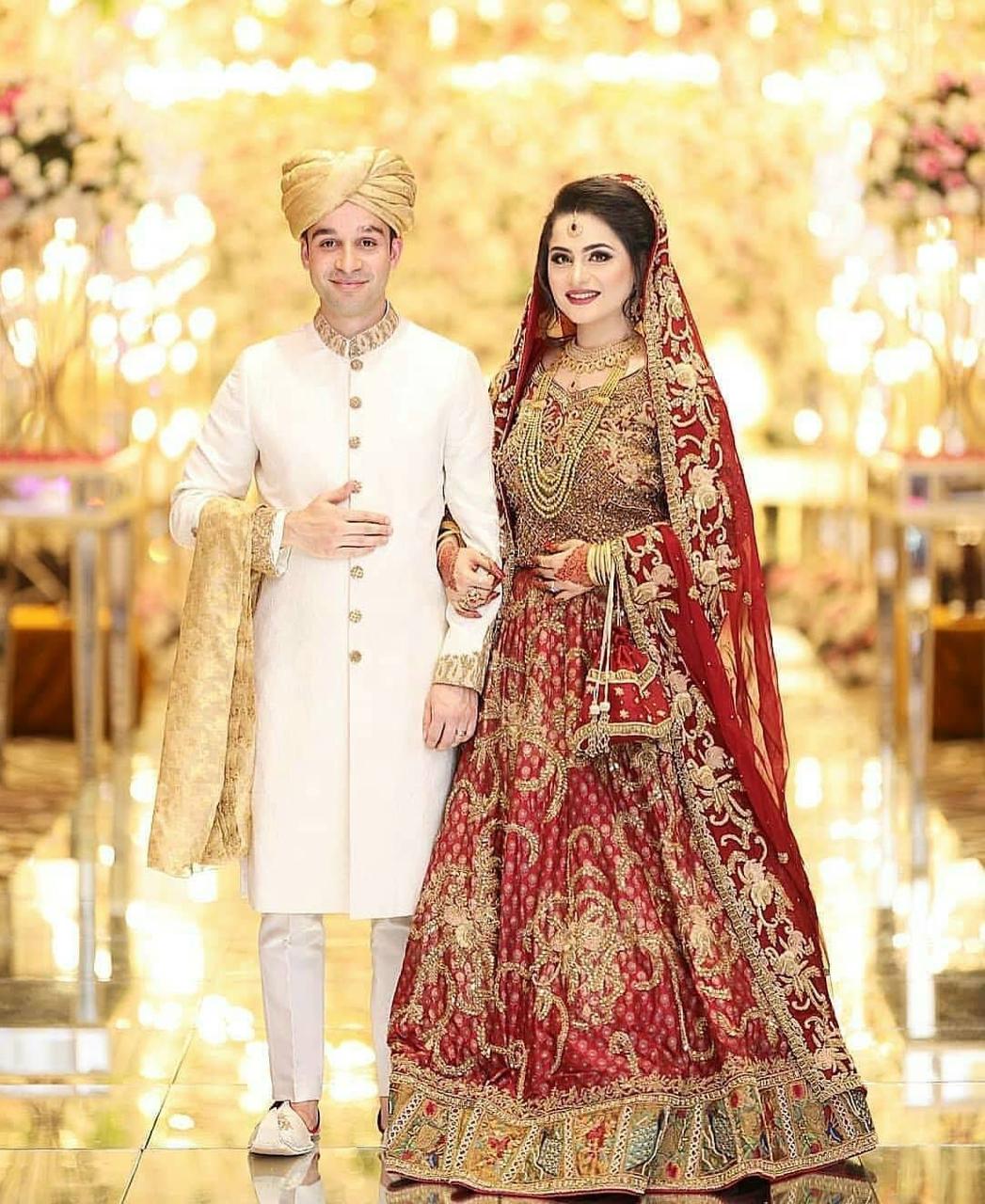 Beautiful latest Full Groom and Bridal Royal Package 2019 Nameera by Farooq