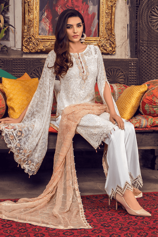 Latest Pakistani Dresses with Bell Bottom Boot cut Pants 202223 Trend