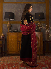 Black Velvet Salwar Kameez Design Pakistani 2022