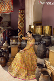 Bridal Sharara with Frock