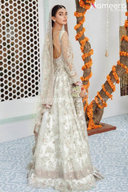 Bridal White Lehenga Frock Traditional Dress Online