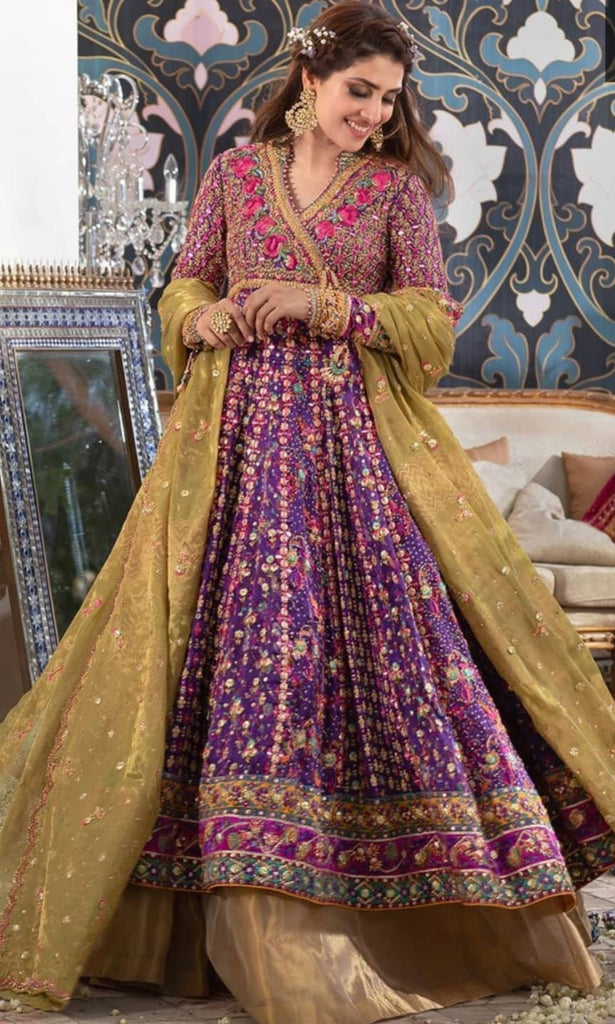 Anarkali bridal store lehenga with price