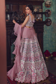 Designer Indian Bridal Wear Ivory Wedding Lehenga Choli 2022