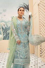 Eid Collection for Women in Turquoise Color Close Up