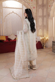 Elegant Fancy Pakistani White Suit for Women Designer