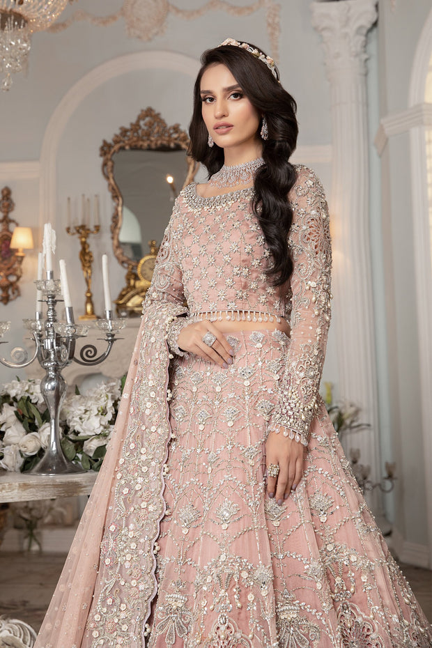 New royal Bollywood light pink color lehenga choli for bridal | Designer bridal  lehenga, Indian fashion dresses, Indian bridal dress