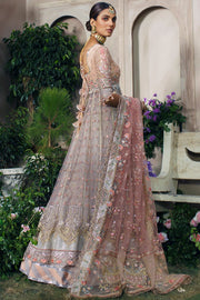 Elegant Pakistani Wedding Dress in Lehenga Frock Style