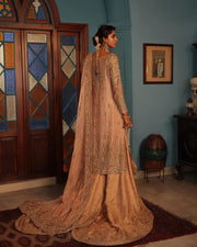 Embellished Bridal Sharara Kameez and Dupatta Dress Online