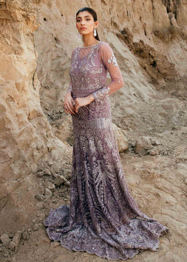 Embellished Light Purple Lehenga Combination