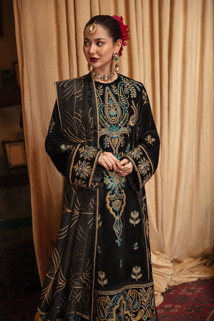 Embroidered Black Dress Pakistani by Designer Online 2022 – Nameera by ...