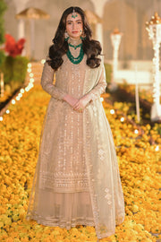 Embroidered Kameez with Wedding Sharara and Dupatta