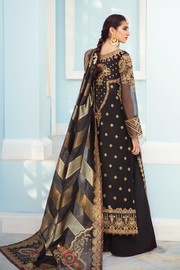 Fancy Black Salwar Kameez in Premium Chiffon Stylish