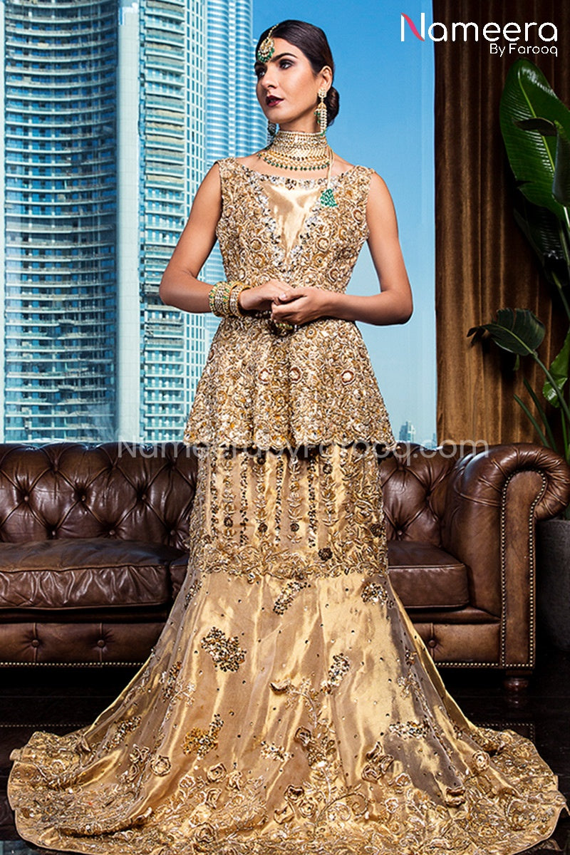 Fishtail bridal lehenga hotsell