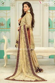 Gold Pakistani Dress