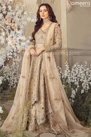  Golden Bridal Lehnga